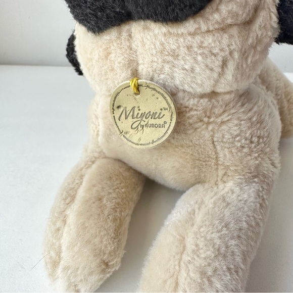 Aurora Flopsie 12" Pug-ger Pug Brown Stuffed Animal - Picture 3 of 7